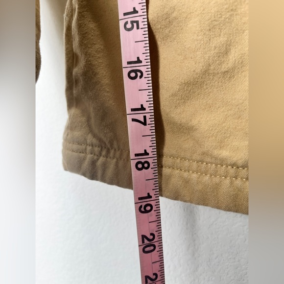 US Polo Assn kids Button Beige Bomber Button Up Jacket. Size: 7x Part Corduroy - Picture 9 of 14